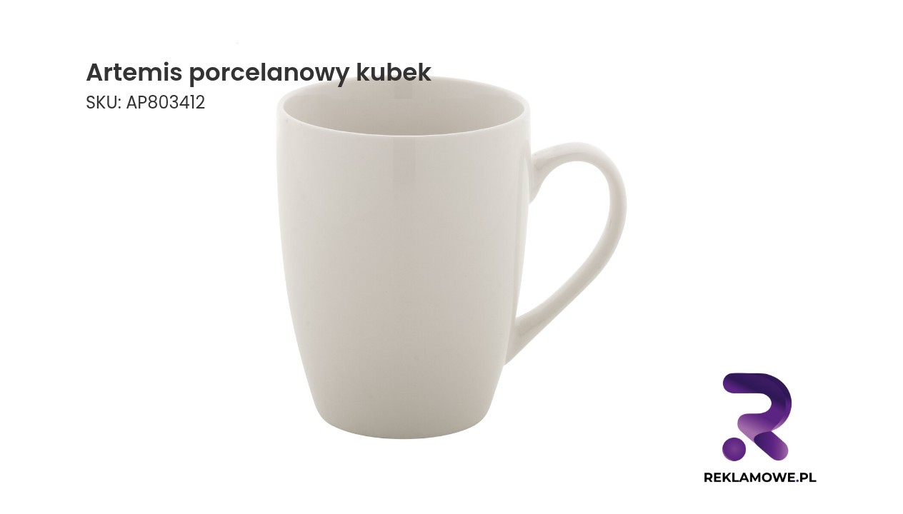 Artemis porcelanowy kubek – elegancki kubek z porcelany